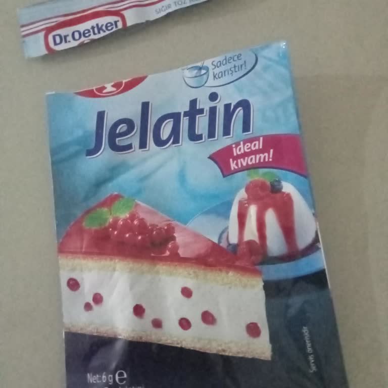 Dr. Oetker Jelatin Paketinde Boş Ürün Şoku