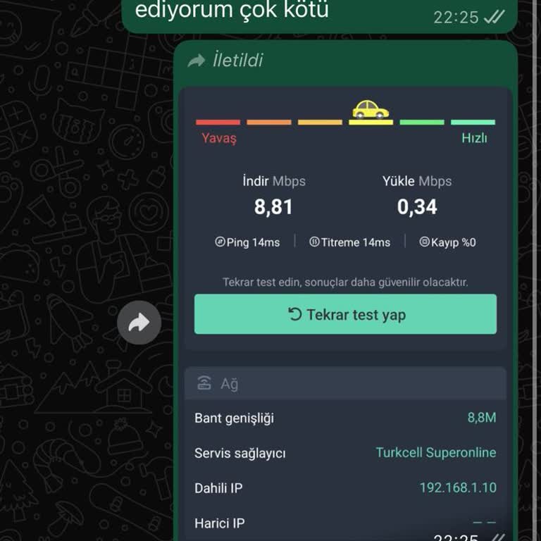 Superonline Fiber İnternet Hızım Sürekli Düşük Ve Çözüm Sunulmuyor