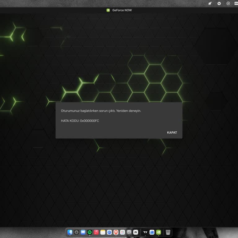 Geforce Now’da Hata Kodu 0X000000FC İle Oyunlara Erişim Sorunu