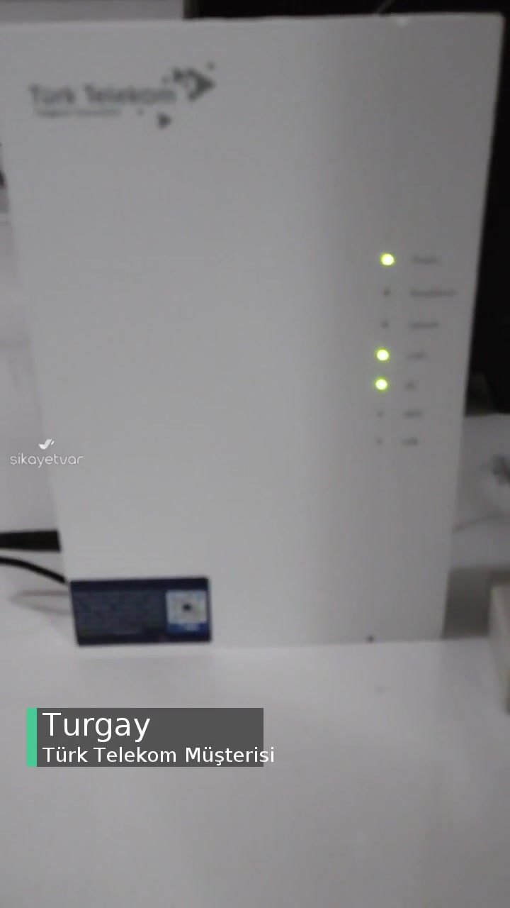 Ev İnterneti Sürekli Kopuyor, Türk Telekom Sorunu Çözmüyor videonun kapak resmi