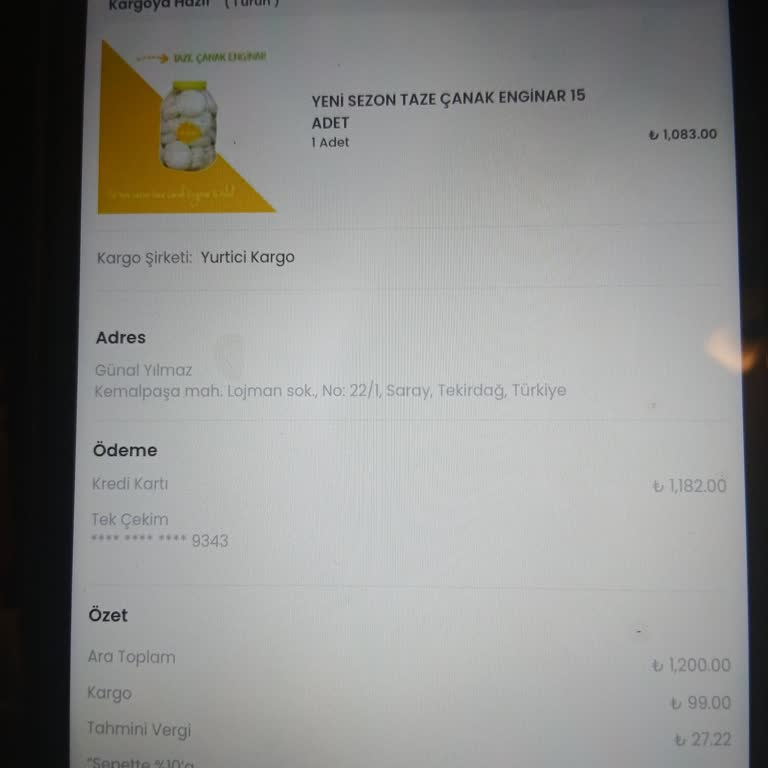 Sipariş İptali İçin Müşteri Hizmetlerine Ulaşamıyorum Ve İade Alamıyorum