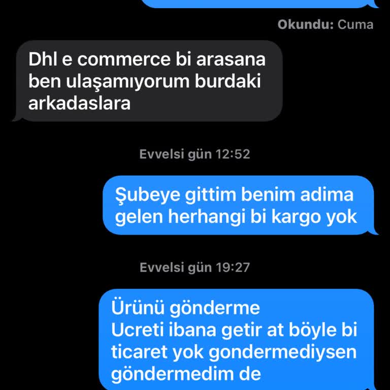 Sipariş Verildi, Ürün Gönderilmedi Ve İletişim Sorunu Yaşadım