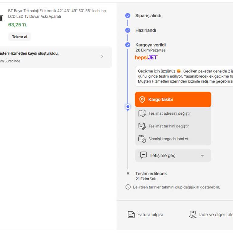 Kayıp Kargo, Artan Fiyat Ve İade Sorunu: Mağduriyetimin Giderilmesini İstiyorum