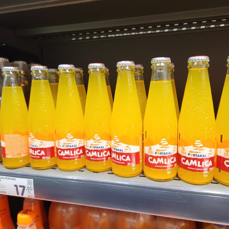 Çamlıca Gazoz Cam Şişelerinde Tutarsız Dolum Miktarları