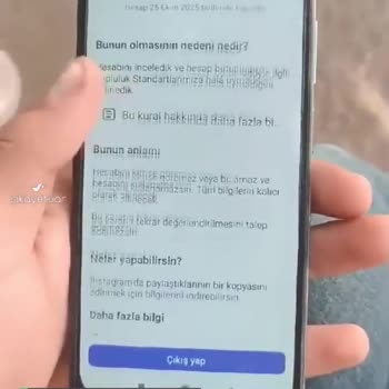 Instagram Hesabım Durduk Yere Kapandı