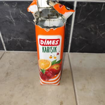 Aldığım Meyve Suyunda Bozuk Tat, Kötü Koku Ve Yabancı Cisim Şoku