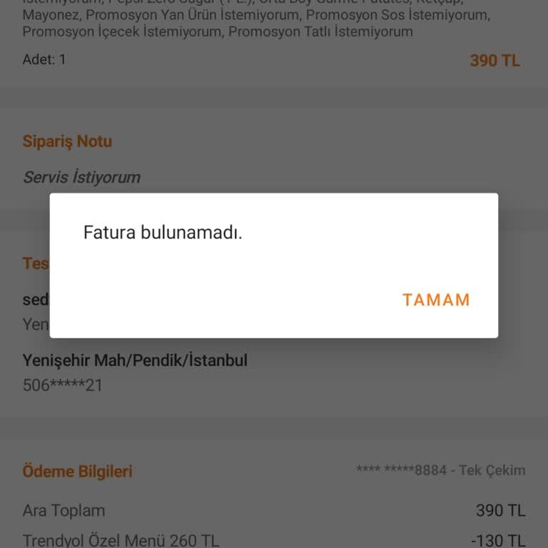 Siparişim Teslim Edilmedi Sürekli Aynı Sorunla Karşılaşıyorum