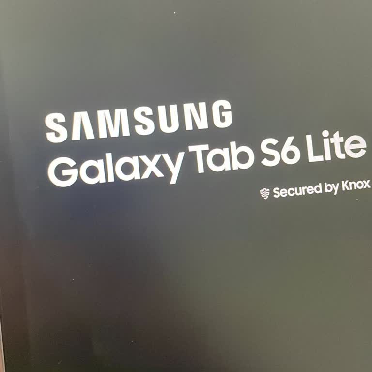 Samsung S6 Lite Tablet Dondu, Açılmıyor Ve Onarım Desteği İstiyorum