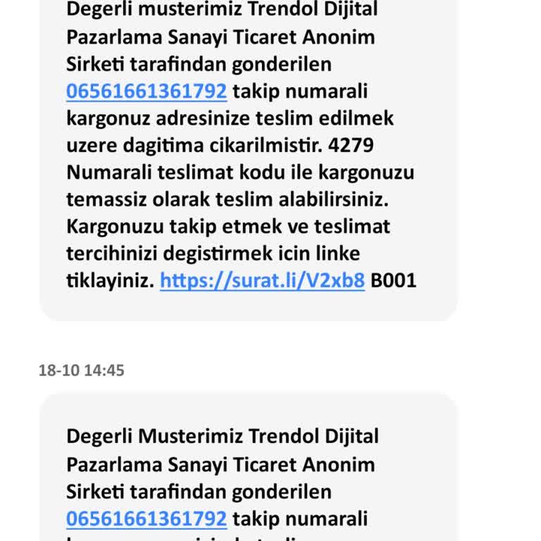 Sürat Kargo Araklı Şubesi'nin 11 Gündür Teslim Edilmeyen Kargo Ve İlgisizliği