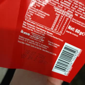 Aldığım Ülker Çikolata Bozuk Çıktı, Ücret İadesi Talep Ediyorum