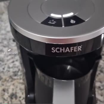Schafer Kahve Makinesi Arızası!