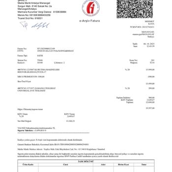 Kurutma Makinesi Islak Çıkarıyor, İade Ve Para İadesi Talebim Karşılanmıyor