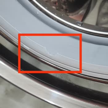 Yeni Alınan Samsung Çamaşır Makinesinde Körük Lastiği Yırtılması Ve Garanti Dışı Bırakılması