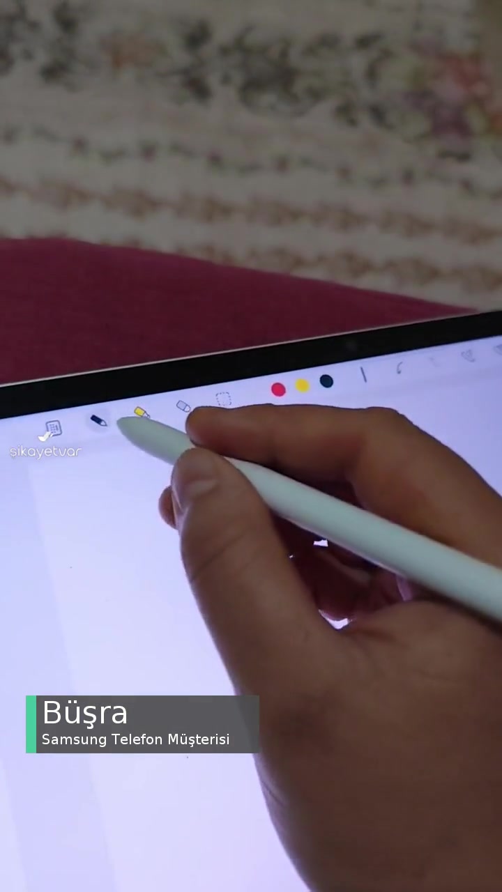 Samsung Tablet Kalemi Bozuk! videonun kapak resmi