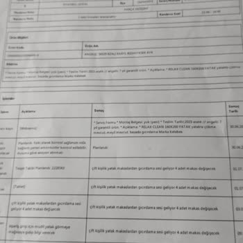 Lova Yatakta Çökme Ve Kelebek Mobilya'nın İlgisiz Servis Hizmeti