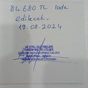 Oda Tipi Farklı Verildi İade Sözü Tutulmadı Mağduriyetim Devam Ediyor