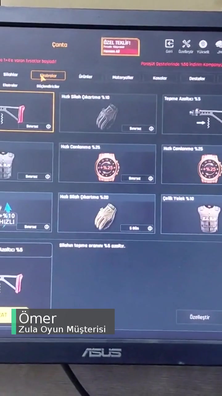 Zula Oyun Satın Aldığım İtem'leri Kullanamıyorum! videonun kapak resmi