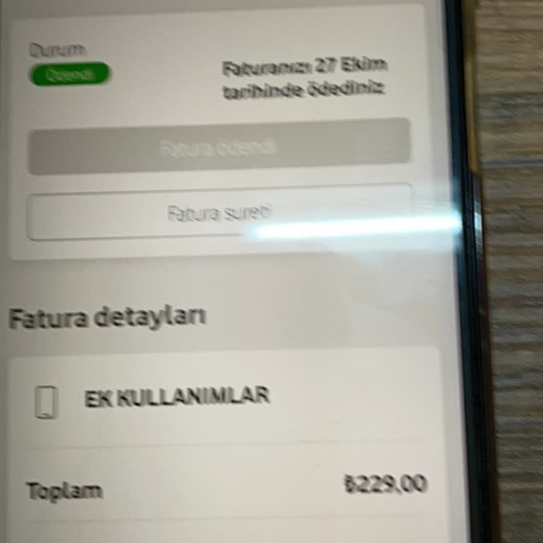 Faturada Açıklamasız Ek Kullanım Ücreti Ve İade Sorunu