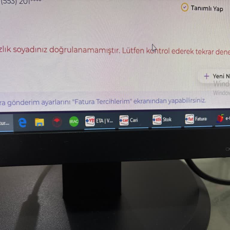 Telefon Numarası Tanımlanamıyor, Hizmetten Yararlanamıyorum