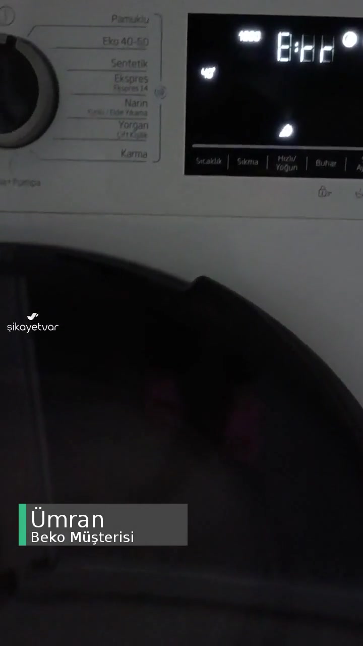 Beko Çamaşır Makinesi Hata Veriyor! videonun kapak resmi