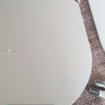 Seramiksan Klozet Kapağım Kırıldı