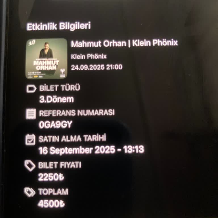 Aşırı Bilet Satışı Nedeniyle Konsere Giremedik, Ücret İadesi Talebim Var