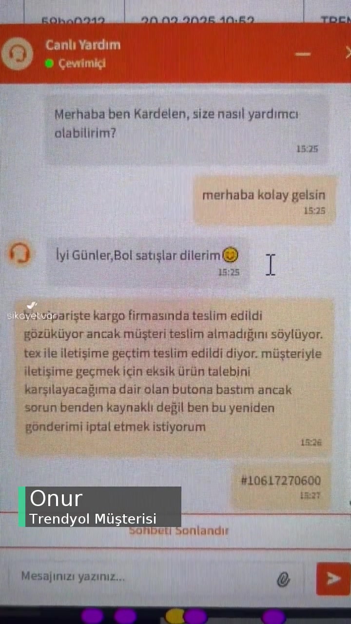 Trendyol Satıcı Desteği Yok! videonun kapak resmi
