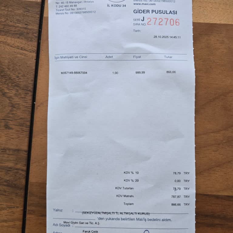 Değişim Sırasında Bilgilendirilmeden Ek Ücret Alındı