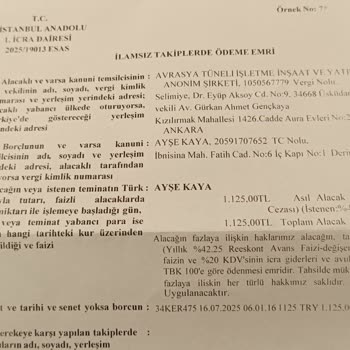 Bilgilendirme Eksikliği Nedeniyle Haksız Haciz Ve Ek Ücret Mağduriyeti