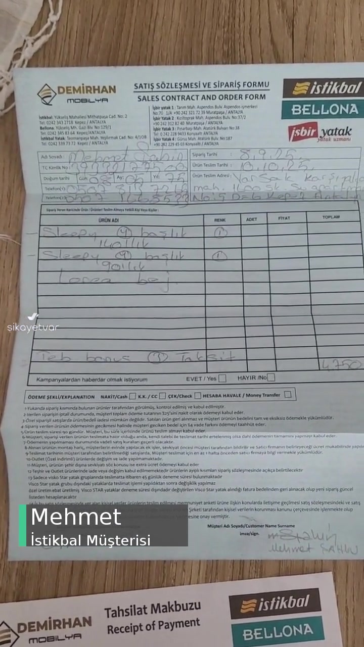 İstikbal Demirhan'dan Alınan Baza Başlığı 18 Gündür Teslim Edilmemesi! videonun kapak resmi