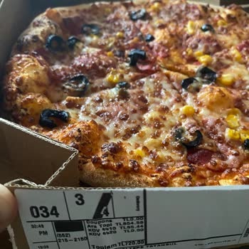 Dominos Pizza Siparişimde Yanlış İçerik Ve Mağduriyet Yaşadım