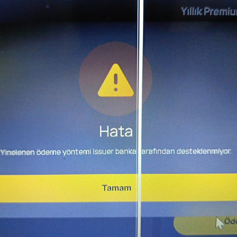 Troy Kart İle TV+ Abonelik Ödemesi Yapılamıyor, Sürekli Hata Alıyorum