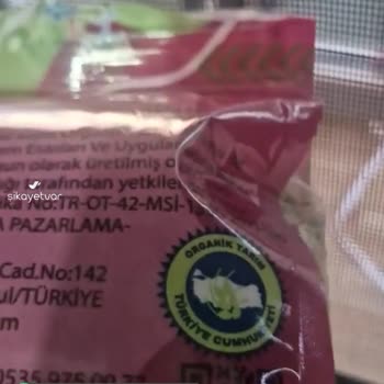 Beyorganik Paketler Böcekli