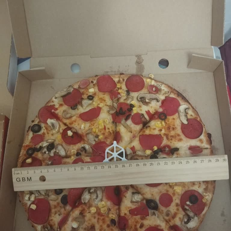 Pasaport Pizza Siparişimde Belirtilenden Küçük Boyutlu Pizzalar Teslim Edildi