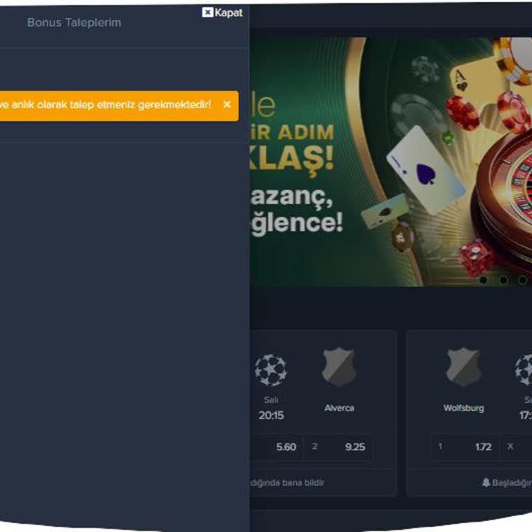 Hoşgeldin Bonusum Sistem Hatası Ve İlgisizlik Nedeniyle Yüklenmedi
