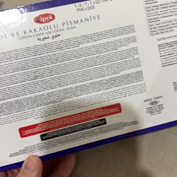 İpek Pişmaniye Taze Beklediğim Pişmaniye Sert Ve Hamur Gibi Çıktı, Çocuklara Veremedim!