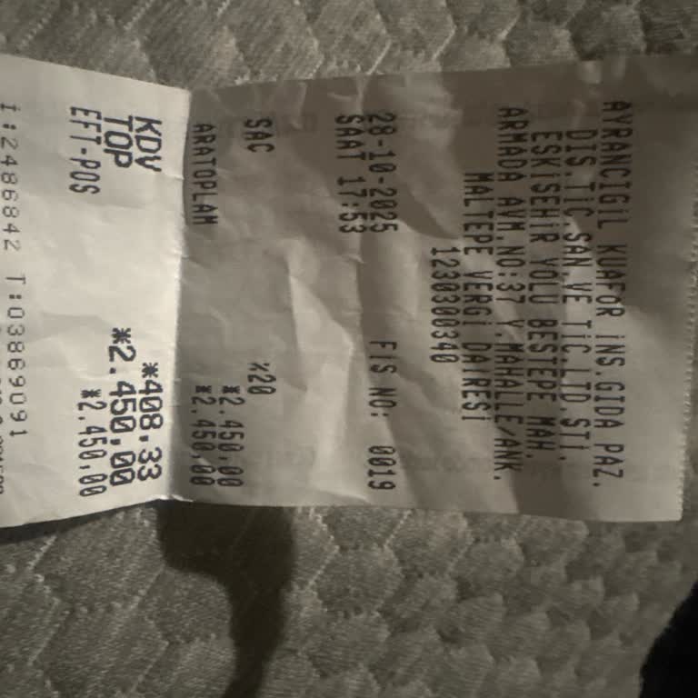 Saç İşlemi Sonrası Beklenmedik Yüksek Ücret