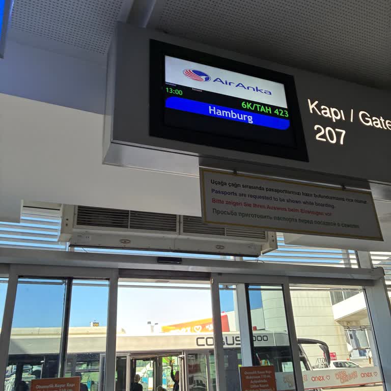 Çelebi Yer Hizmetleri Yanlış ve Erken Son Çağrı Anonsu Nedeniyle Yaşanan Mağduriyet