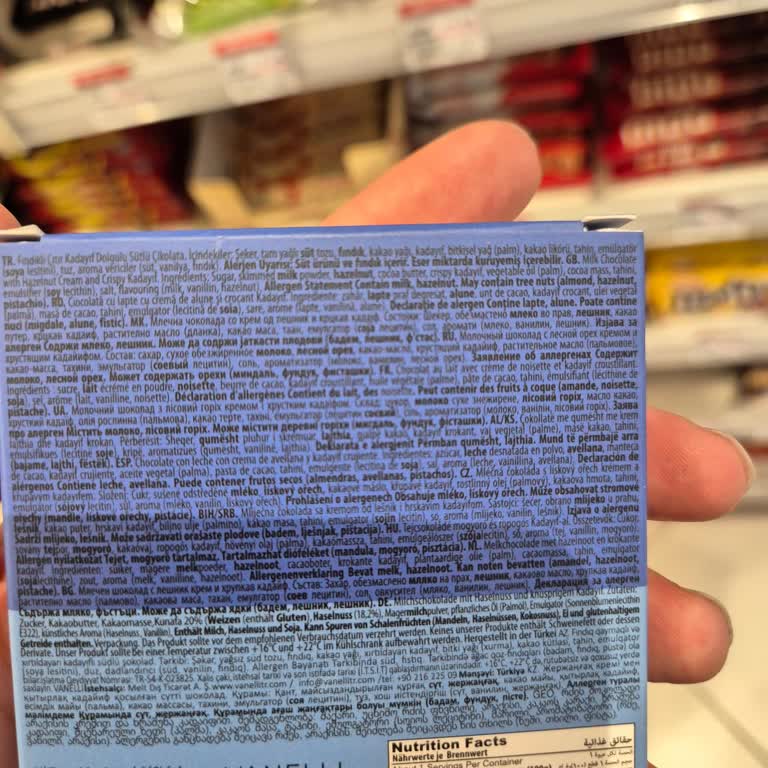 Rossmann Alkollü Çikolata İçeriği Ambalajda Belirtilmiyor!
