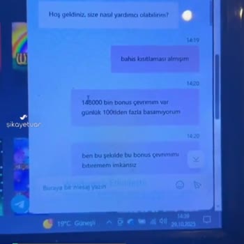 Restbet Parama El Koydu!
