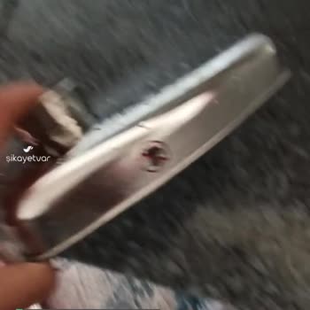 Musullu Kıyma Makinesi Tepsi Bölümü Birbirinden Ayrıldı