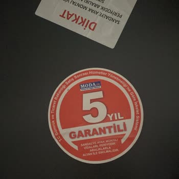 Modalife Sandalyelerde Garanti Ve Ürün Kalitesi Sorunu