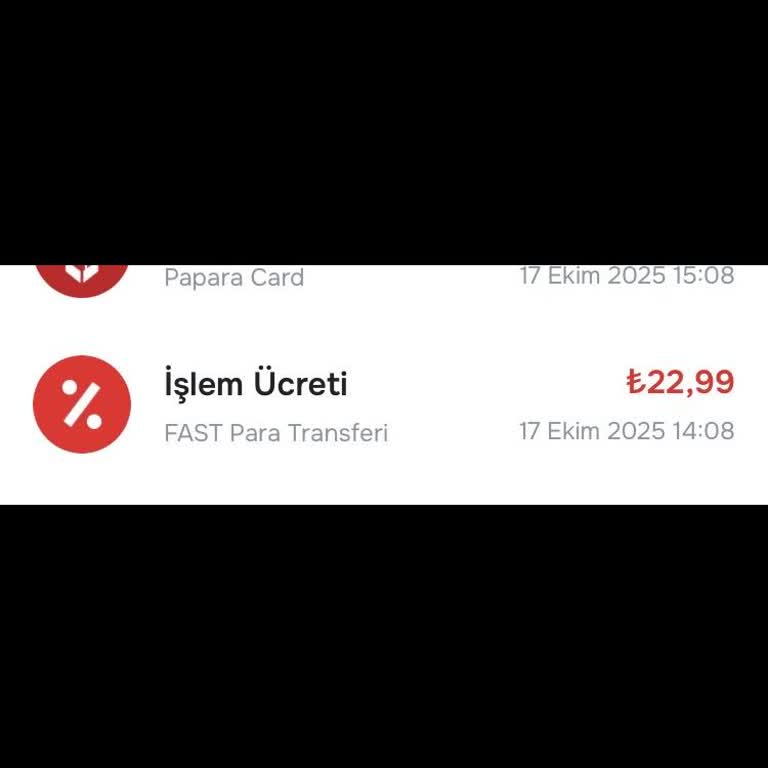 Papara'da Bilgilendirme Yapılmadan Gerçekleştirilen Haksız Ücret Kesintileri!