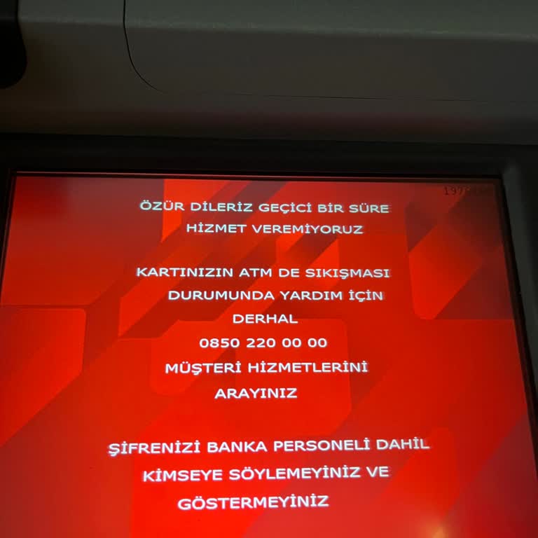ATM Arızası Sonrası Eksik Para İadesi Mağduriyeti