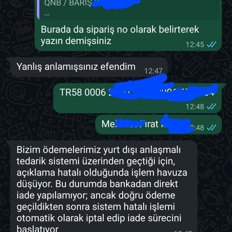 Sipariş Verdim, Ürün Teslim Edilmedi Ve Ücretim İade Edilmedi
