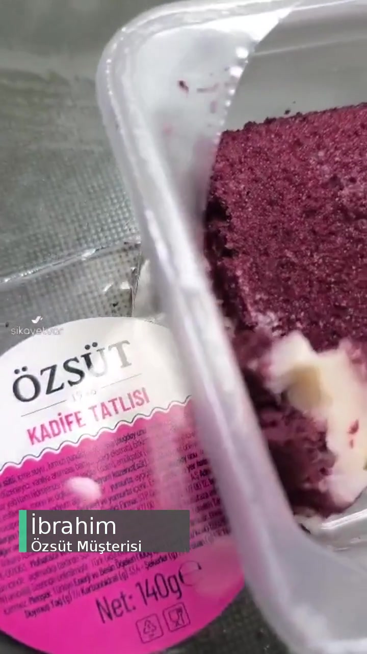 Özsüt Kadife Tatlısından Sinek Çıktı videonun kapak resmi