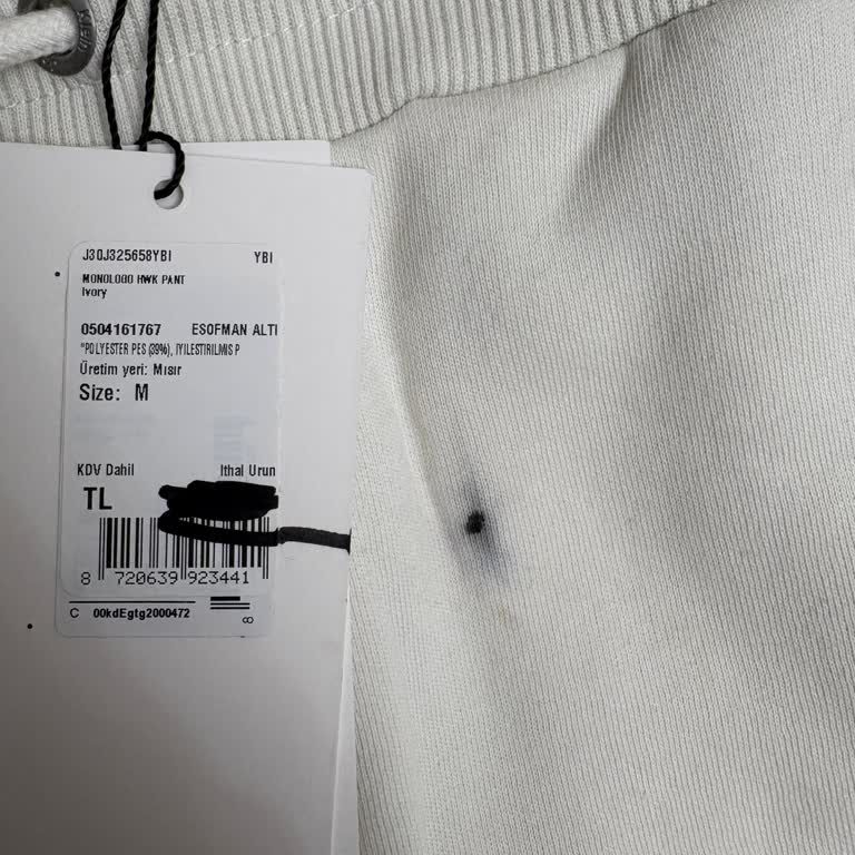 Ürün Üzerindeki Etiket Boyası Nedeniyle Hayal Kırıklığı Yaşadım