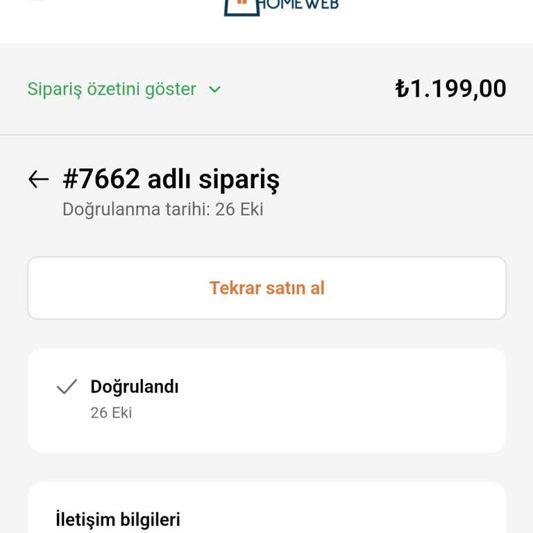 Sipariş Belirsizliği Ve İletişim Eksikliği Nedeniyle Mağduriyet