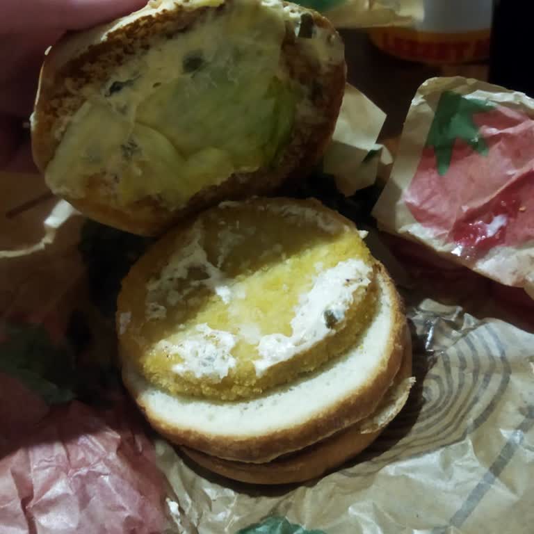 Yanlış Malzemeli Hamburger Ve Yetersiz Çözüm Teklifi Hayal Kırıklığı