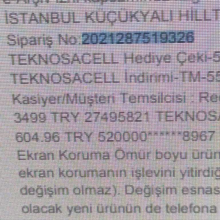 Teknosa'dan Alınan Kırılmaz Cam Garanti Hizmeti Yetersizliği